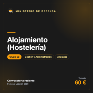 Alojamiento (Hostelería) E2 · Defensa
