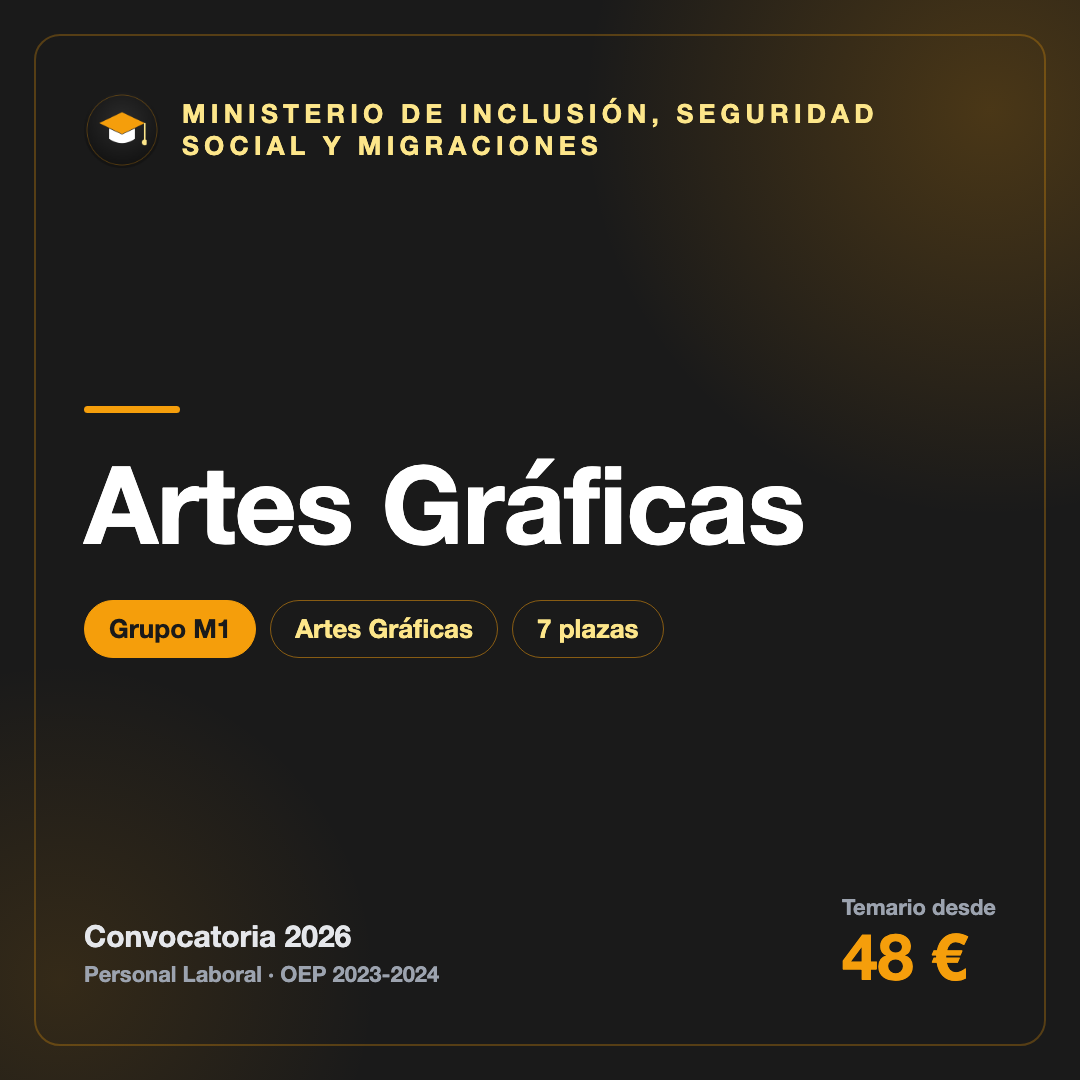 Artes Gráficas M1 · Inclusión