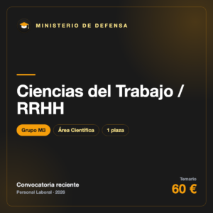 Temario Ciencias del Trabajo / RRHH M3 · Defensa