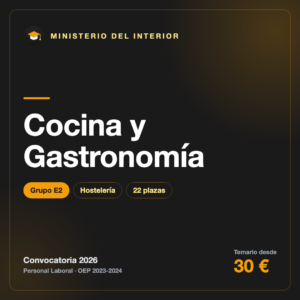 Cocina y Gastronomía E2 · Interior