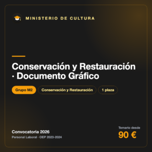 Conservación y Restauración · Documento Gráfico M2 · Cultura
