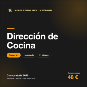 Dirección de Cocina M1 · Interior