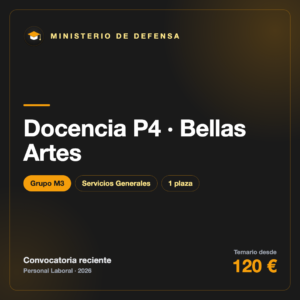 Docencia P4 · Bellas Artes M3 · Defensa