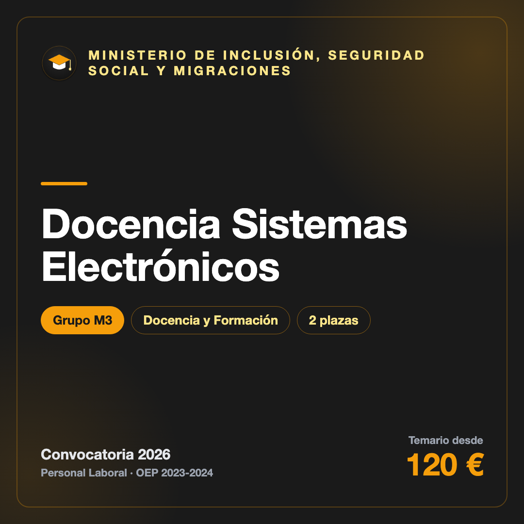 Docencia Sistemas Electrónicos M3 · Inclusión
