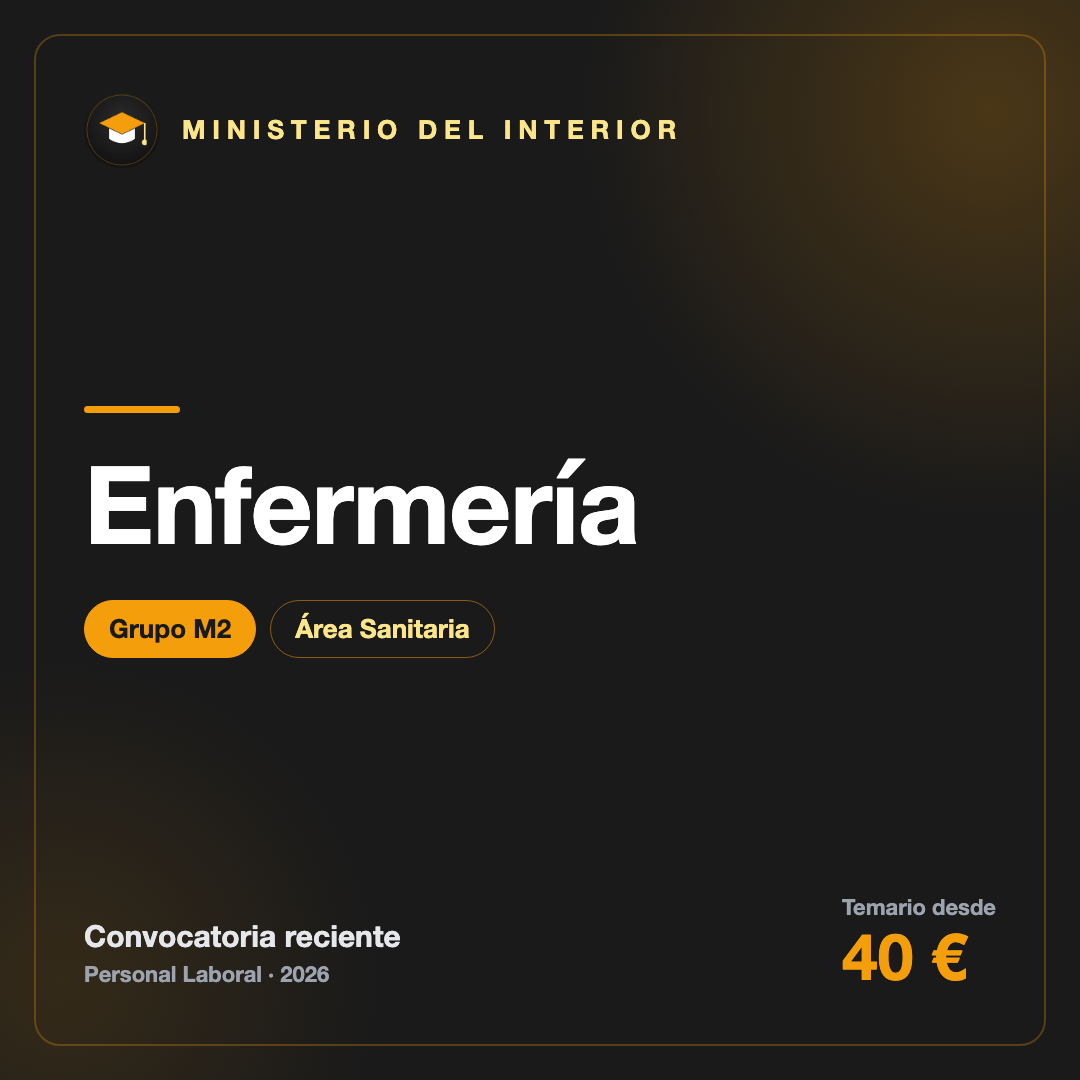 Temario Enfermería M2 · Interior