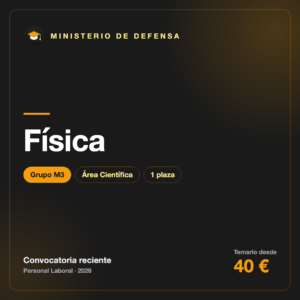 Temario Física M3 · Defensa