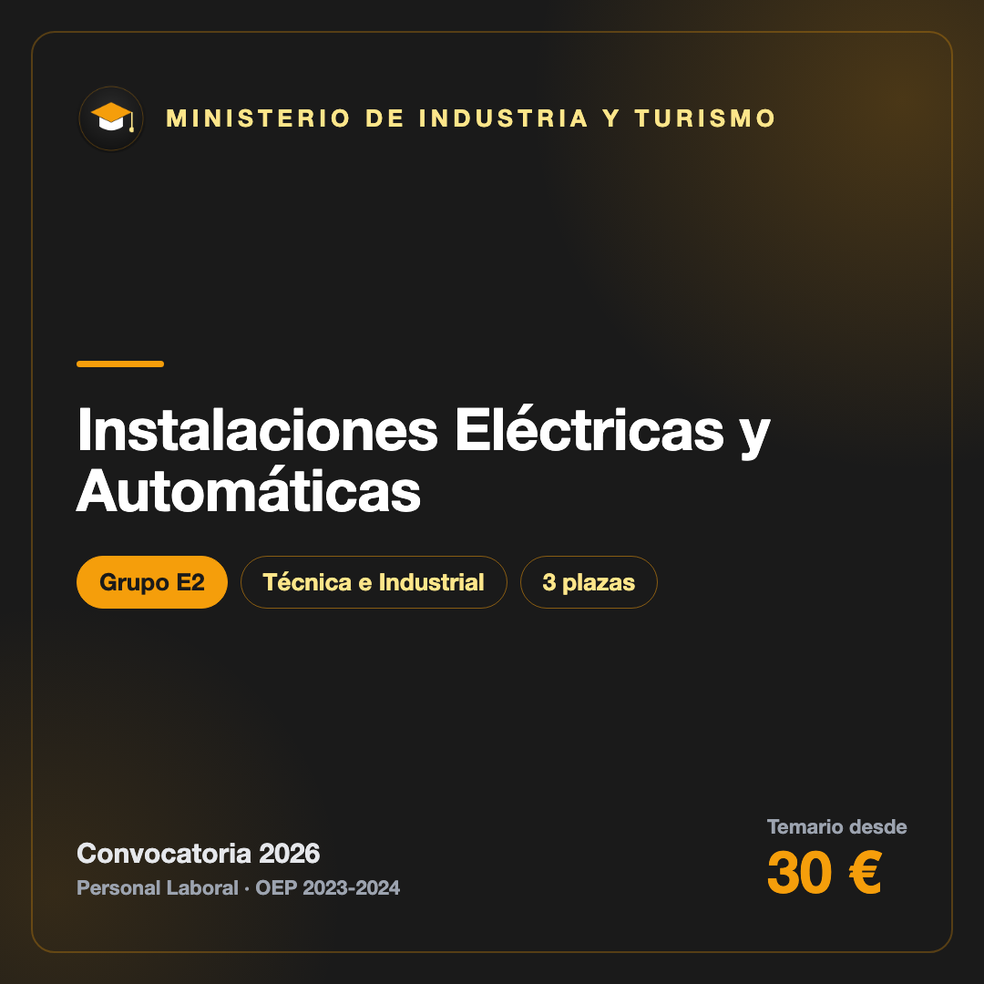Instalaciones Eléctricas y Automáticas E2 · Industria