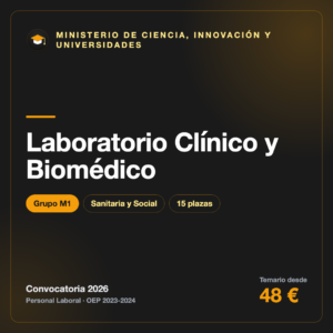 Laboratorio Clínico y Biomédico M1 · Ciencia