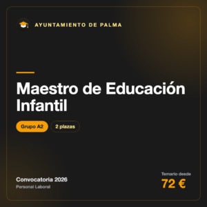 Maestro de Educación Infantil A2 · Palma