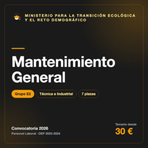 Mantenimiento General E2 · Transición Ecológica