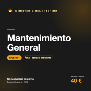 Temario Mantenimiento General M1 · Interior