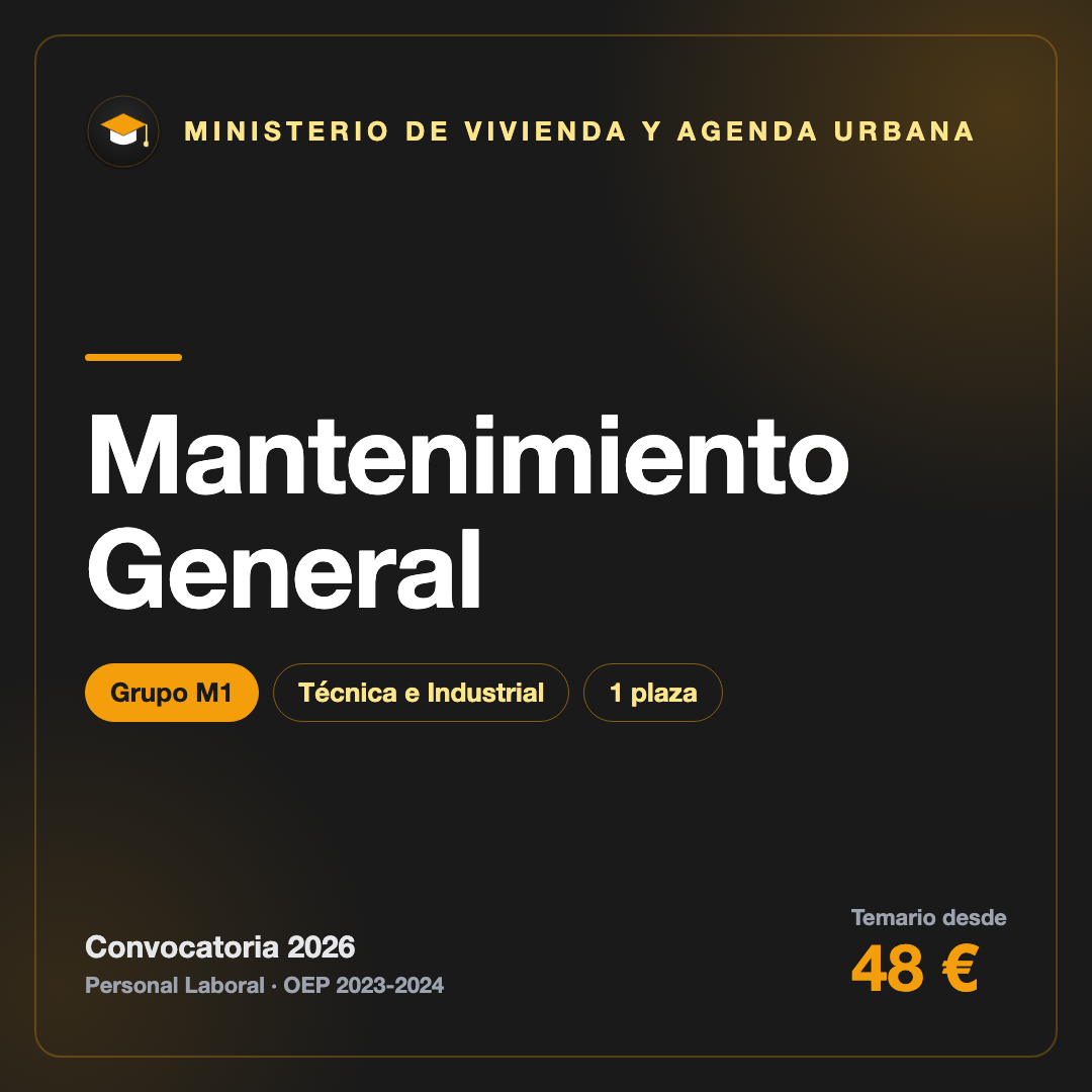 Mantenimiento General M1 · Vivienda