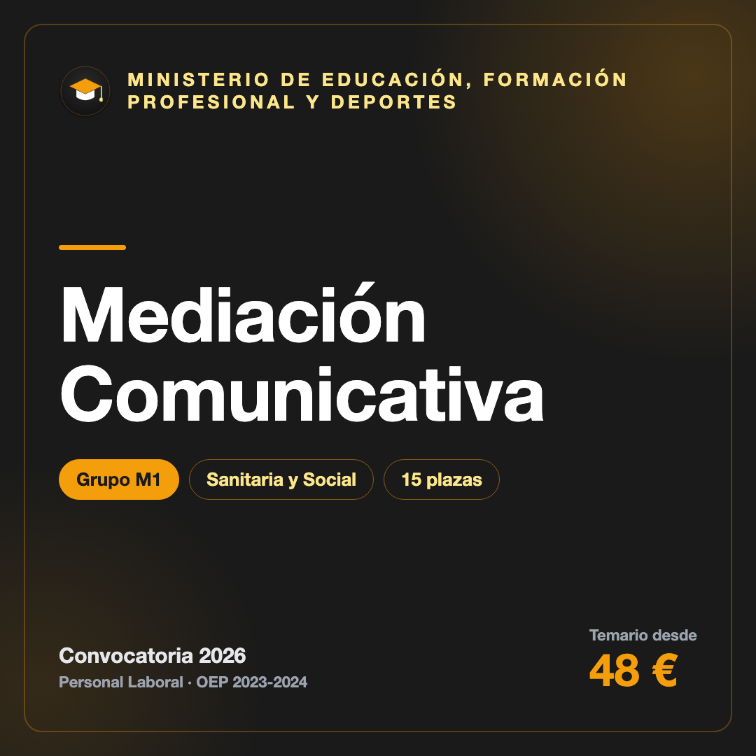 Mediación Comunicativa M1 · Educación