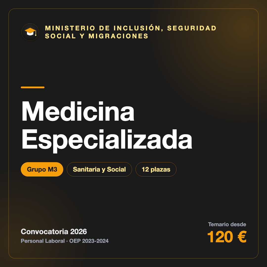 Medicina Especializada M3 · Inclusión