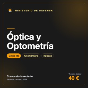 Temario Óptica y Optometría M2 · Defensa
