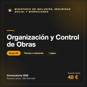 Organización y Control de Obras M1 · Inclusión