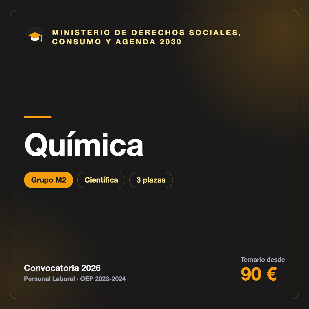 Química M2 · Derechos Sociales