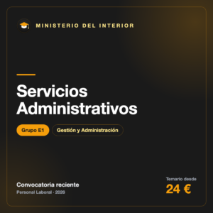 Servicios Administrativos E1 · Interior