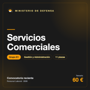 Temario Servicios Comerciales E1 · Defensa