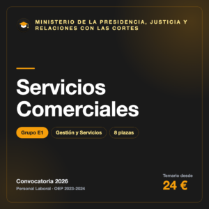 Servicios Comerciales E1 · Justicia