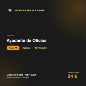 Ayudante de Oficios · Ayuntamiento de Reinosa