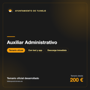 Auxiliar Administrativo Tuineje