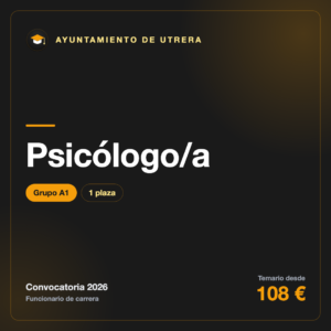 Psicólogo/a A1 · Utrera