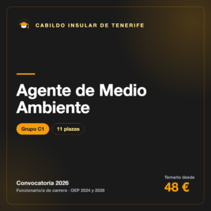 Agente de Medio Ambiente C1 · Tenerife