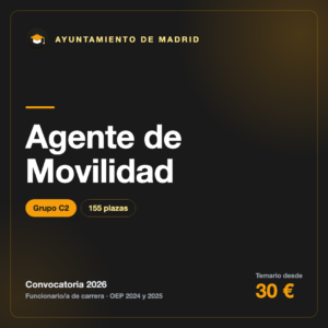 Agente de Movilidad C2 · Madrid