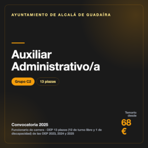 Auxiliar Administrativo/a C2 · Alcalá de Guadaíra