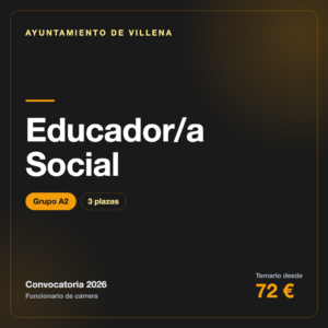Educador/a Social A2 · Ayuntamiento de Villena