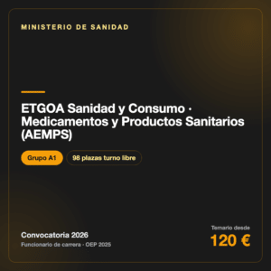 ETGOA Sanidad y Consumo · Medicamentos y Productos Sanitarios (AEMPS)