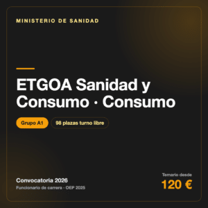 ETGOA Sanidad y Consumo · Consumo