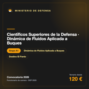 Científicos Superiores de la Defensa · Dinámica de Fluidos Aplicada a Buques A1 · INTA