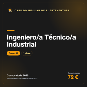 Ingeniero/a Técnico/a Industrial A2 · Cabildo de Fuerteventura