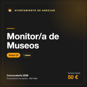 Monitor/a de Museos C2 · Ayuntamiento de Andújar
