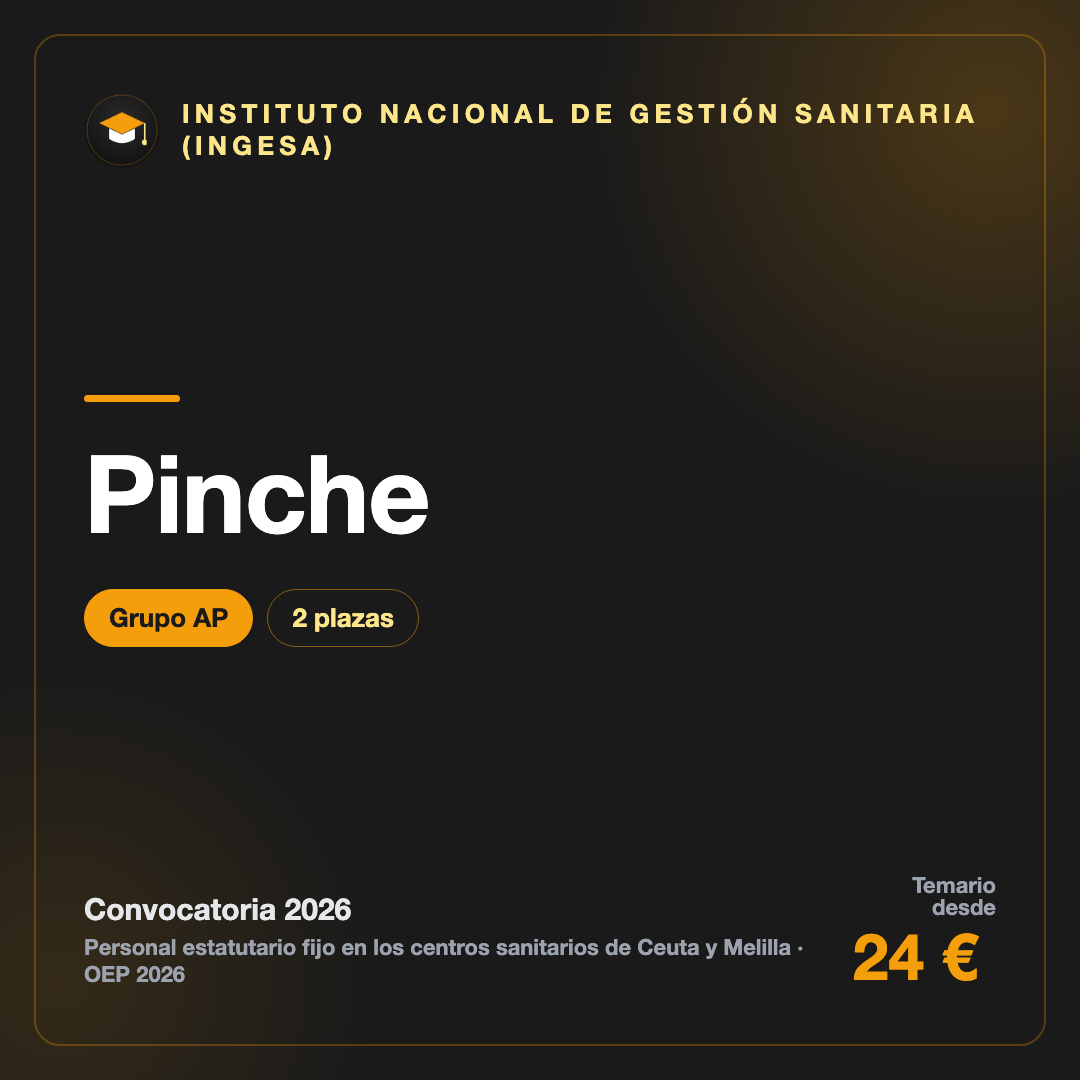 Pinche AP · INGESA Ceuta y Melilla