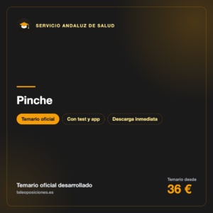 Pinche · Servicio Andaluz de Salud