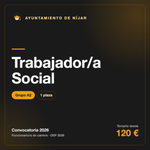 Trabajador/a Social A2 · Ayuntamiento de Níjar